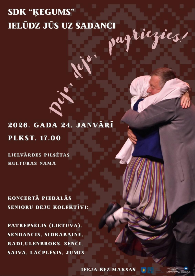 Sadancis “Dejo, dejo, pagriezies!” Lielvārdē