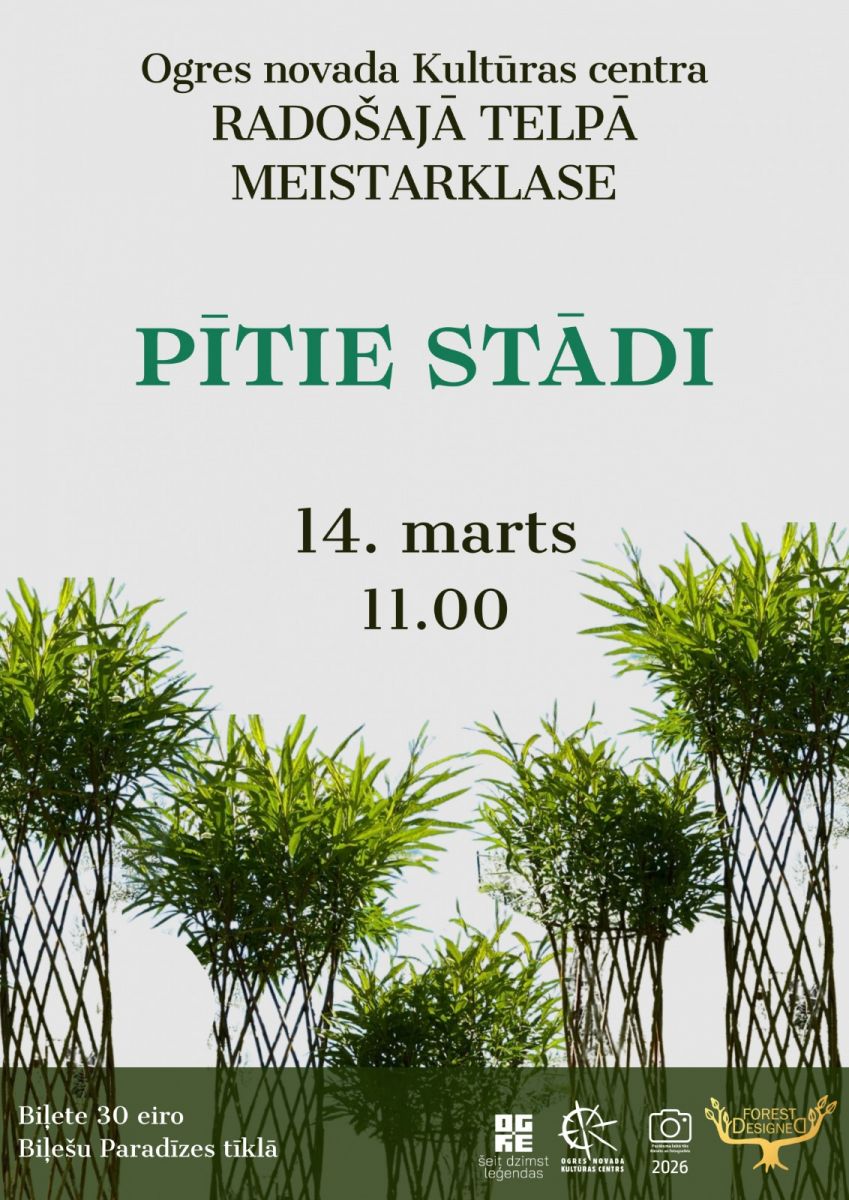 Meistarklase PĪTIE STĀDI OGRĒ 
