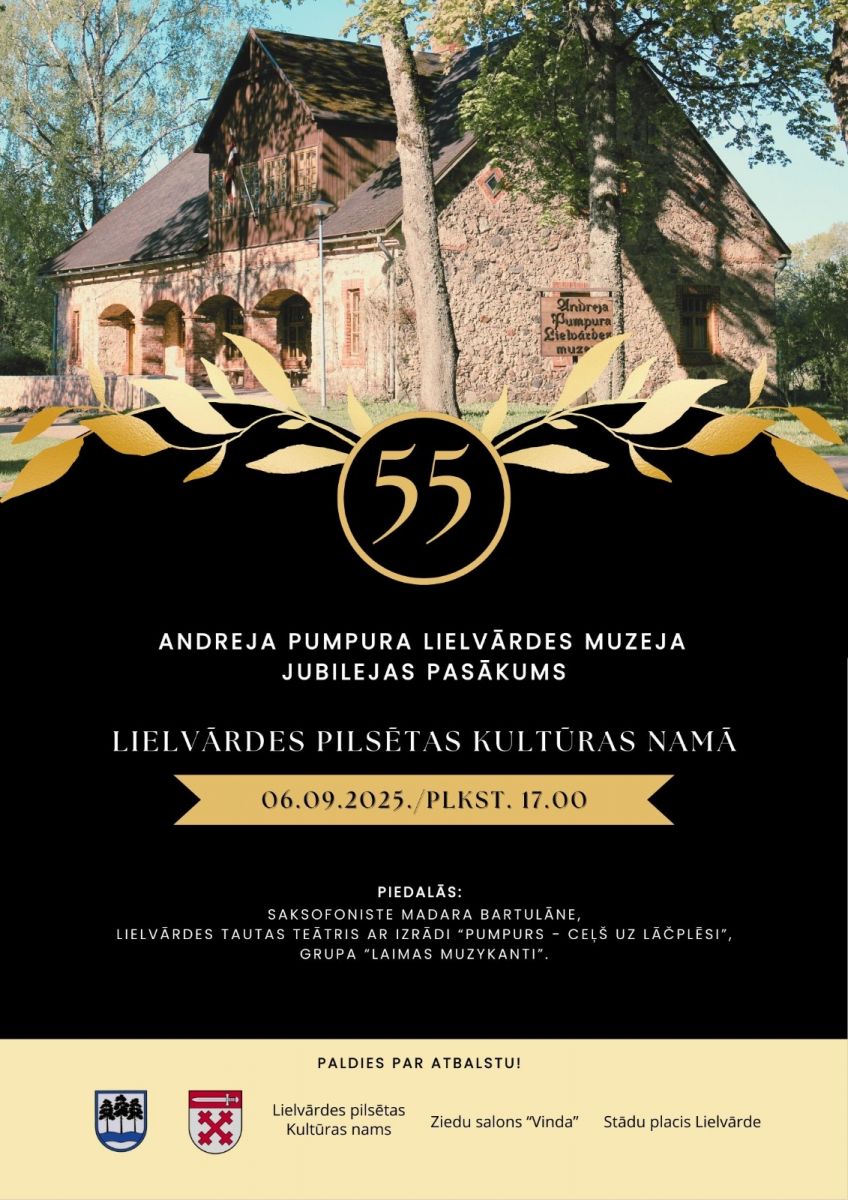 Andreja Pumpura Lielvārdes muzejam 55