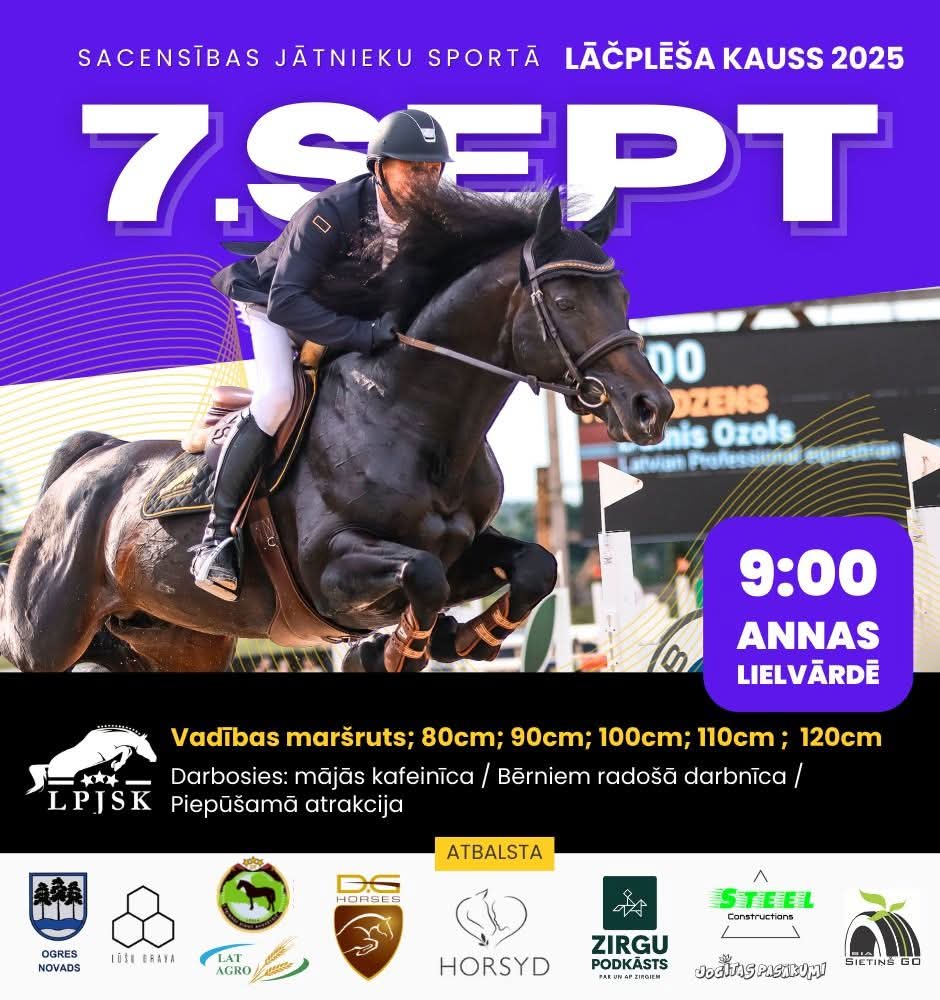 SACENSĪBAS JĀTNIEKU SPORTĀ LĀČPLĒŠA KAUSS 2025, Annas Lielvārdē