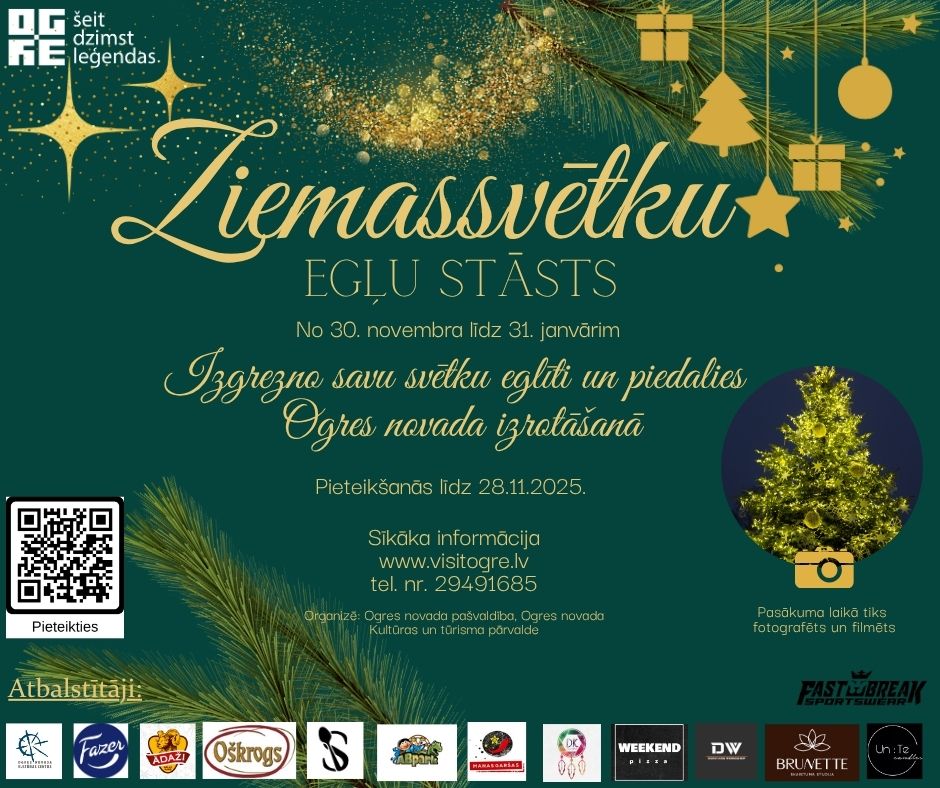 Piedalies Ziemassvētku akcijā “Egļu stāsts”