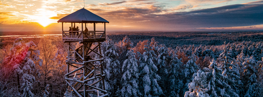 The Ogre Blue Hills in winter