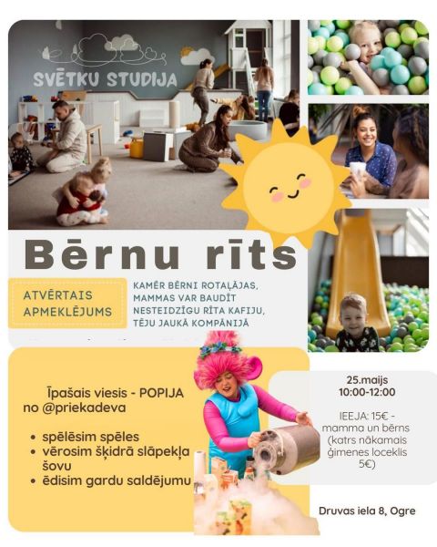 Bērnu rīts "Vairo Prieku"