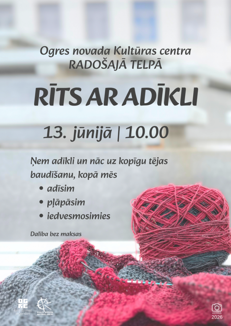 Rīts ar adīkli Ogrē