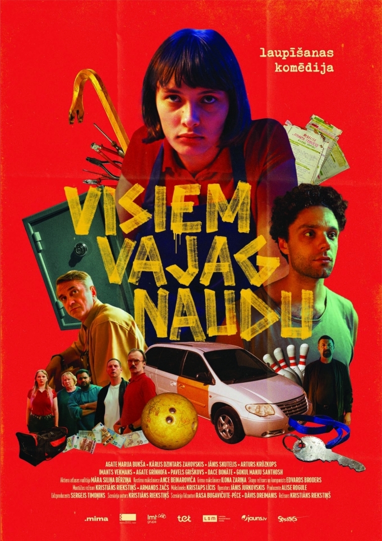 Spēlfilma - komēdija "Visiem vajag naudu" Ogrē