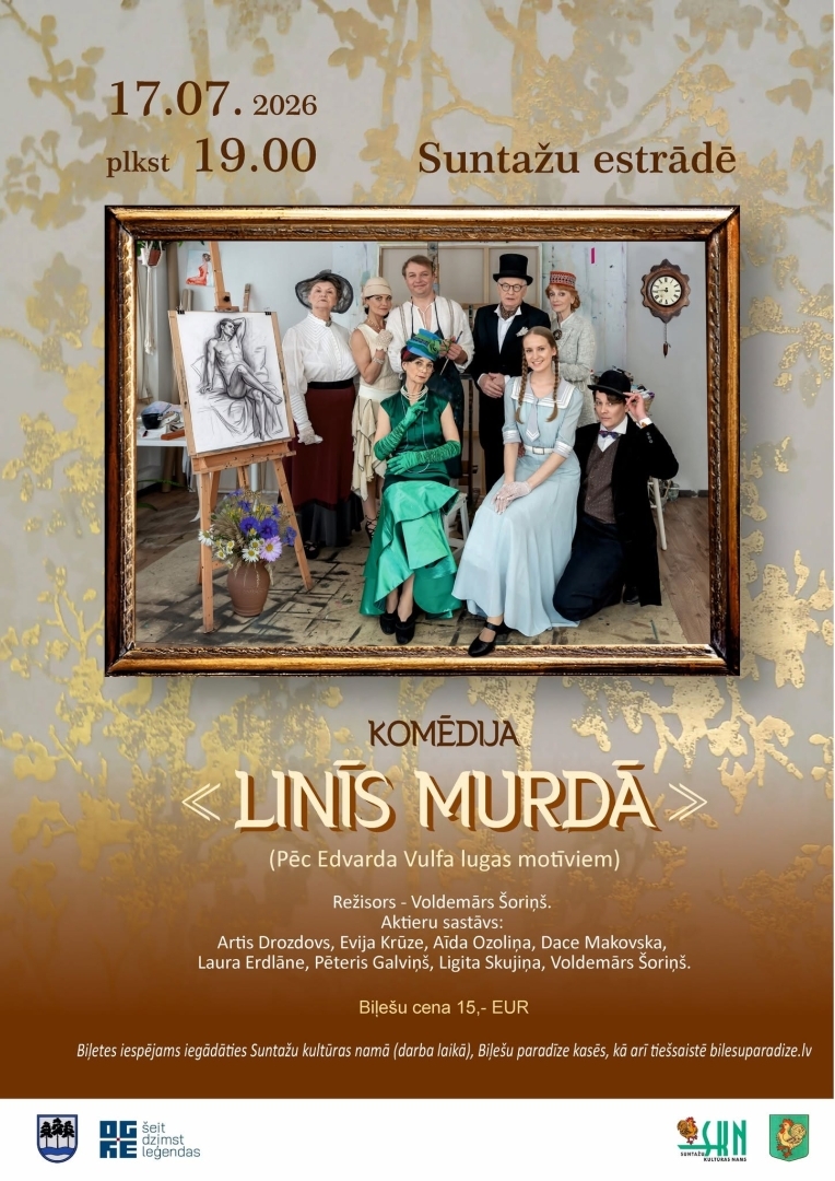 Komēdija “Līnis murdā” Suntažos