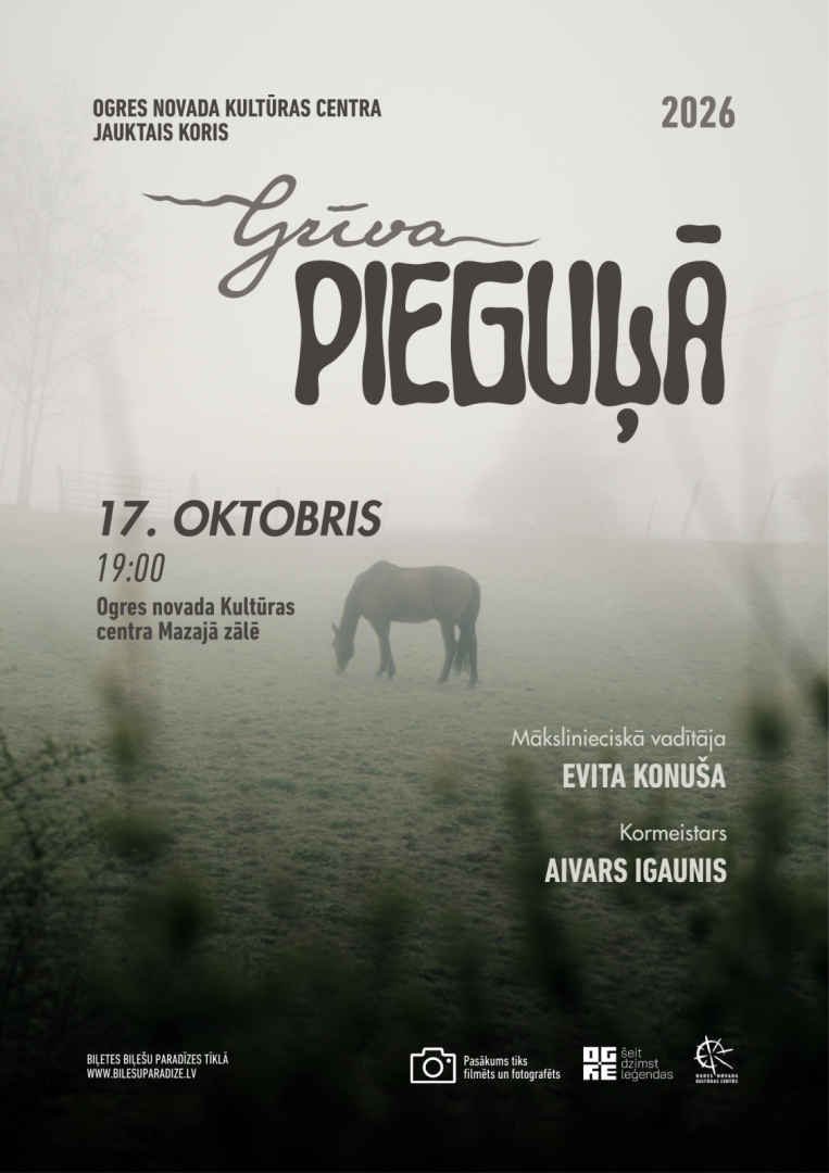 Jauktā kora "Grīva" koncerts "Pieguļā" Ogrē