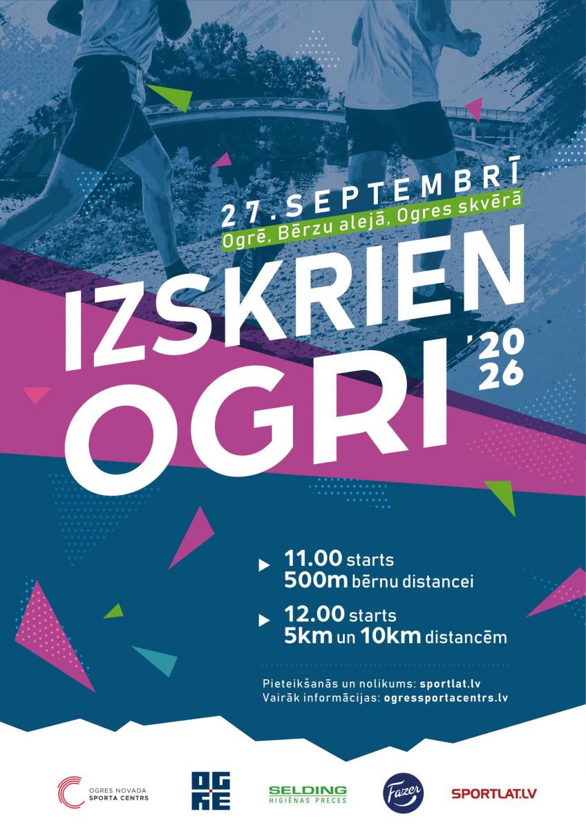 Skrējiens IZSKRIEN OGRI 2026 