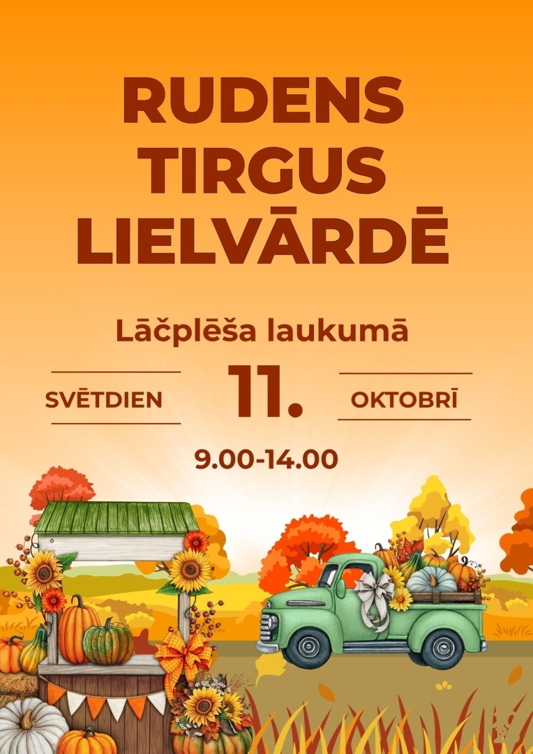 Rudens gadatirgus Lielvārdē