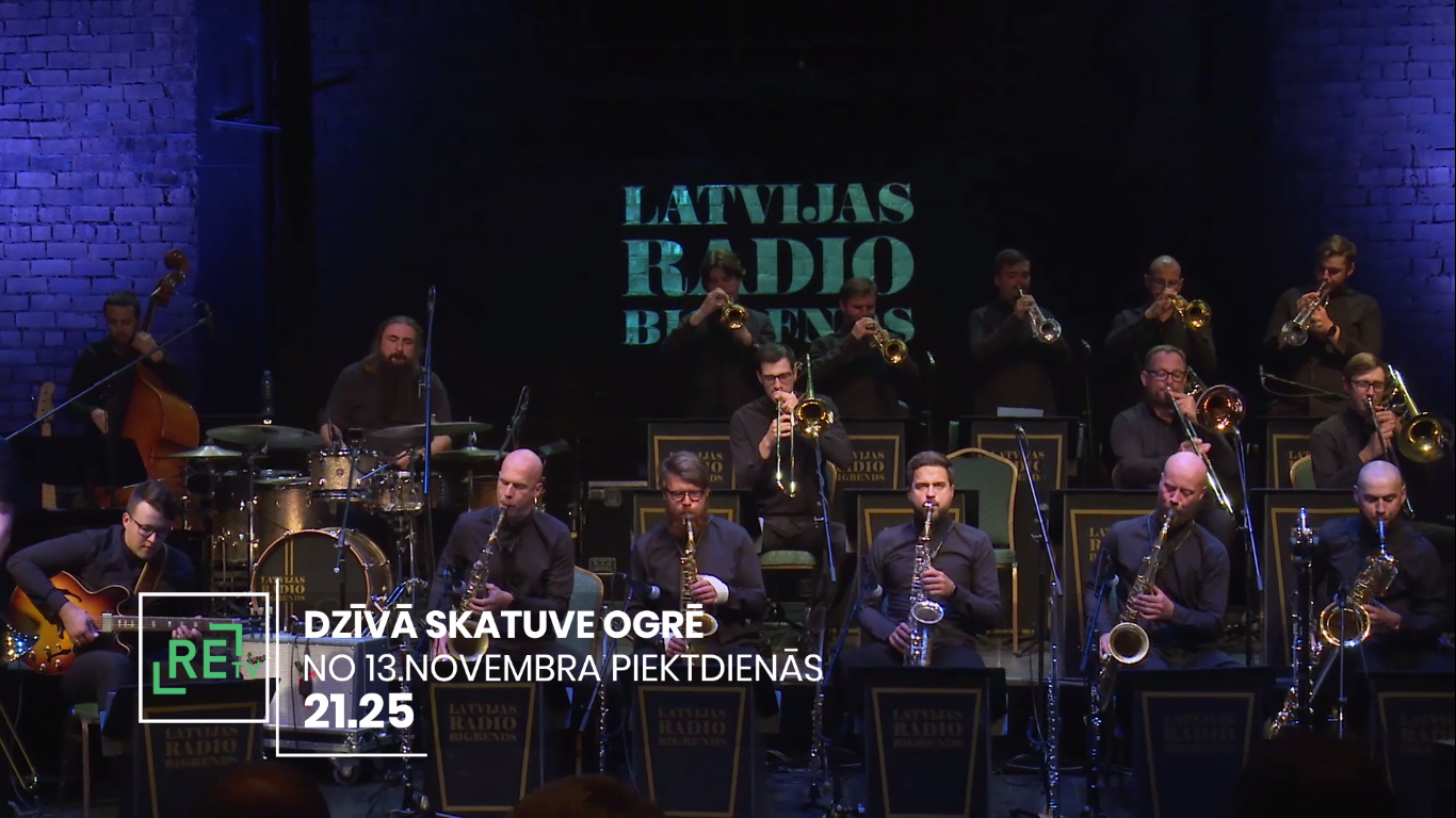 Latvijas radio bigbends Dzīvā skatuve Ogrē