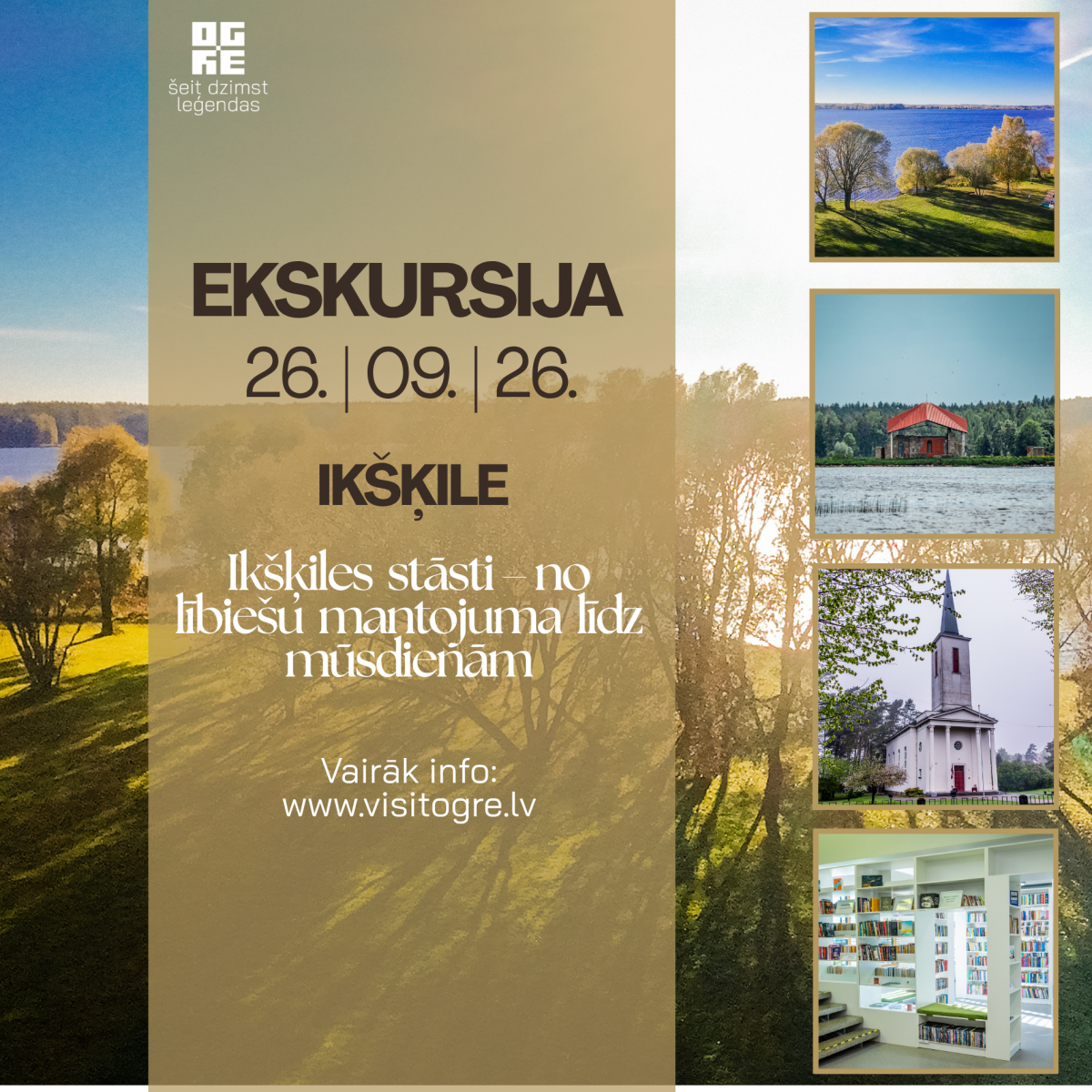 Ekskursija “Ikšķiles stāsti – no lībiešu mantojuma līdz mūsdienām”