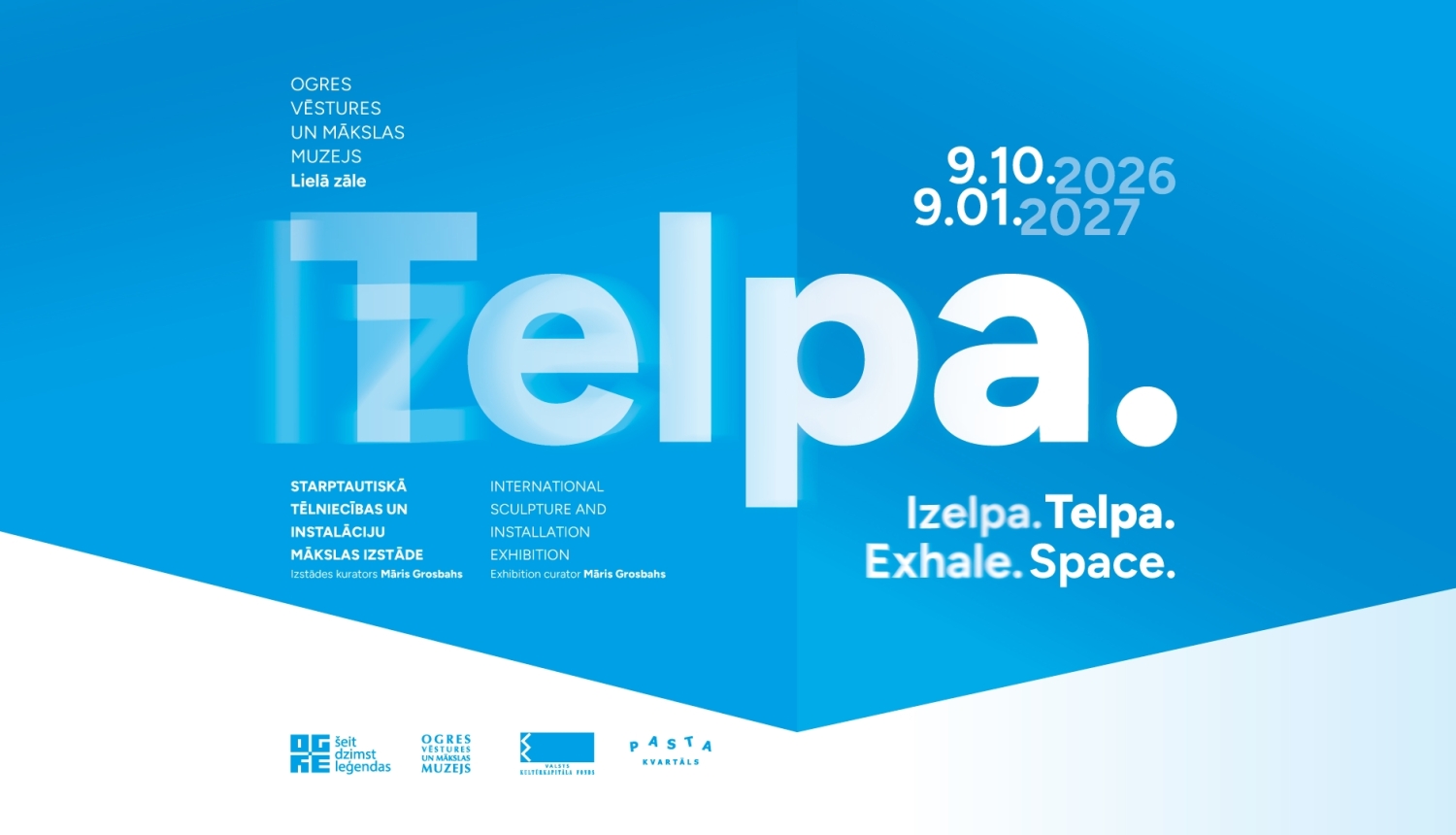 Starptautiskas izstādes “Izelpa. Telpa” atklāšana Ogrē