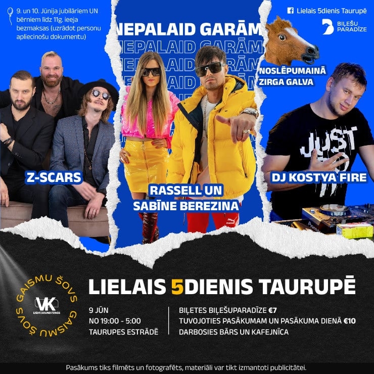 Lielais 5dienis Taurupē!