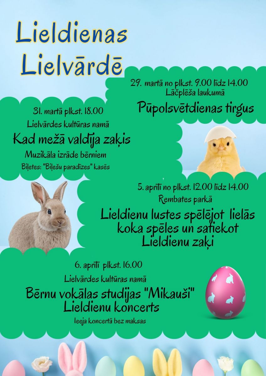 Mikaušu Lieldienu koncerts Lielvārdē