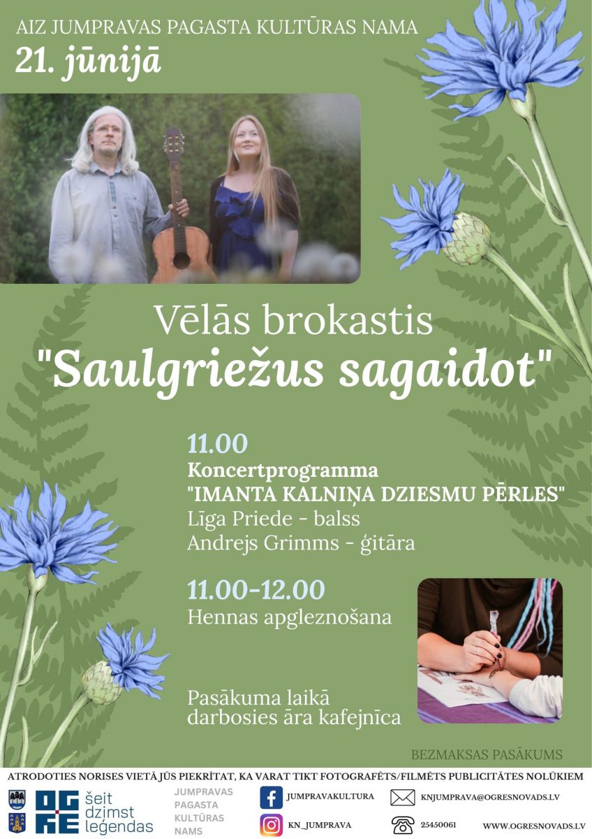  VĒLĀS BROKASTIS "Saulgriežus sagaidot" Jumpravā