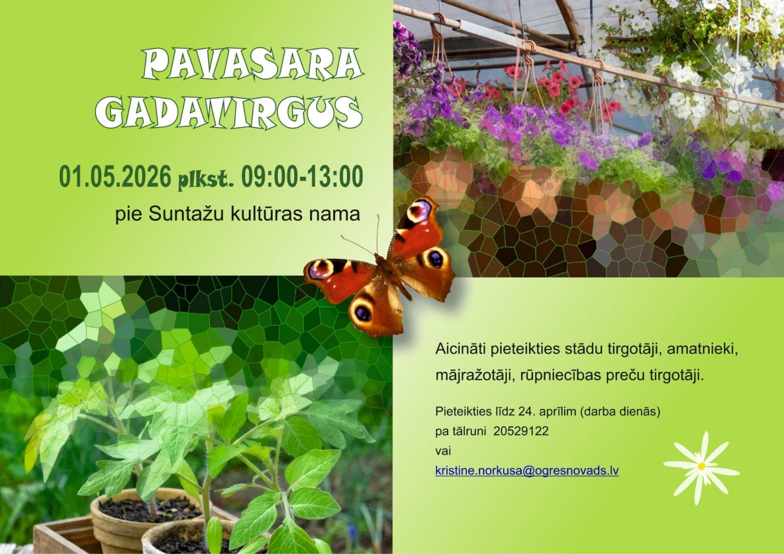 Pavasara gadatirgus Suntažos 