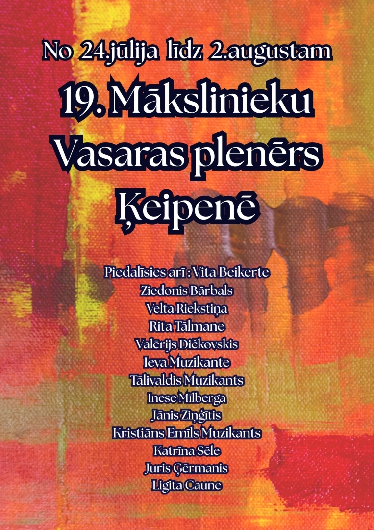 Vasaras plenērs Ķeipenē