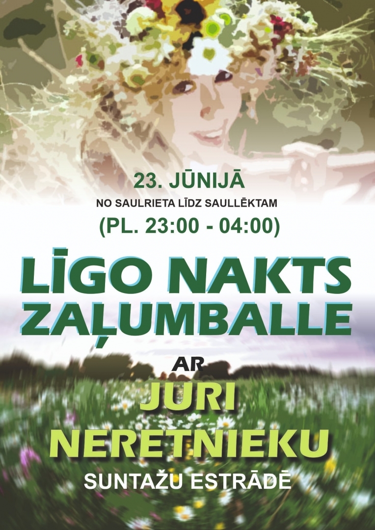 Līgo tirgus un zaļumballe Suntažos 2022