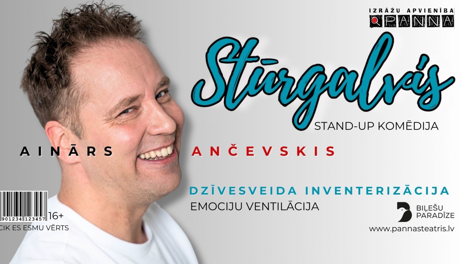 STŪRGALVIS - stand-up komēdija Ogrē