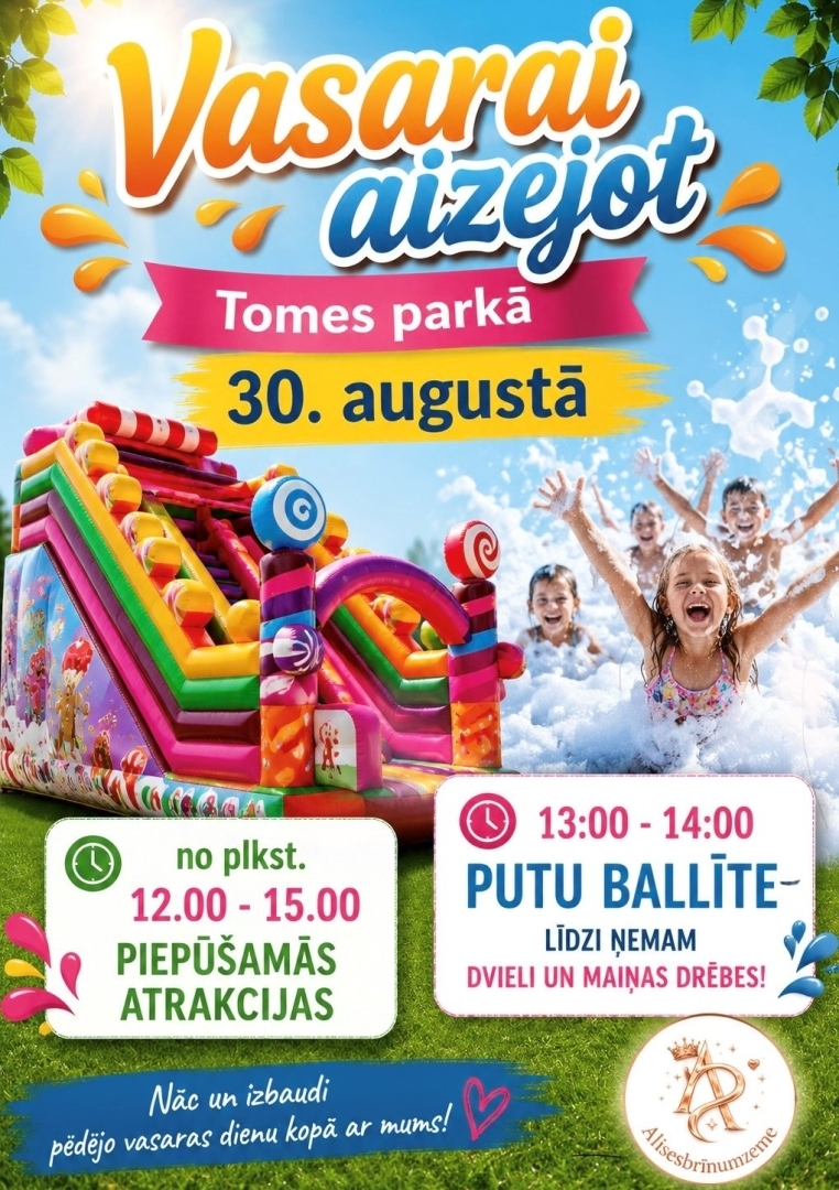 Pasākums "Vasarai aizejot" Tomē
