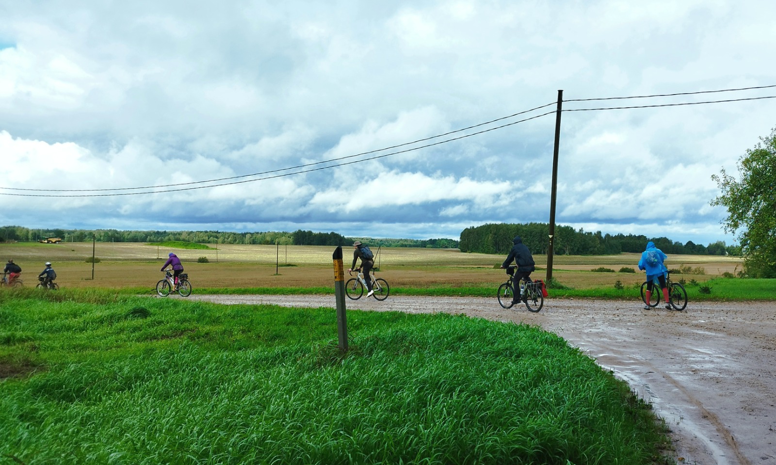 Norisinājies velobrauciens Velobrauciens Jumprava-Lēdmane-Jumprava