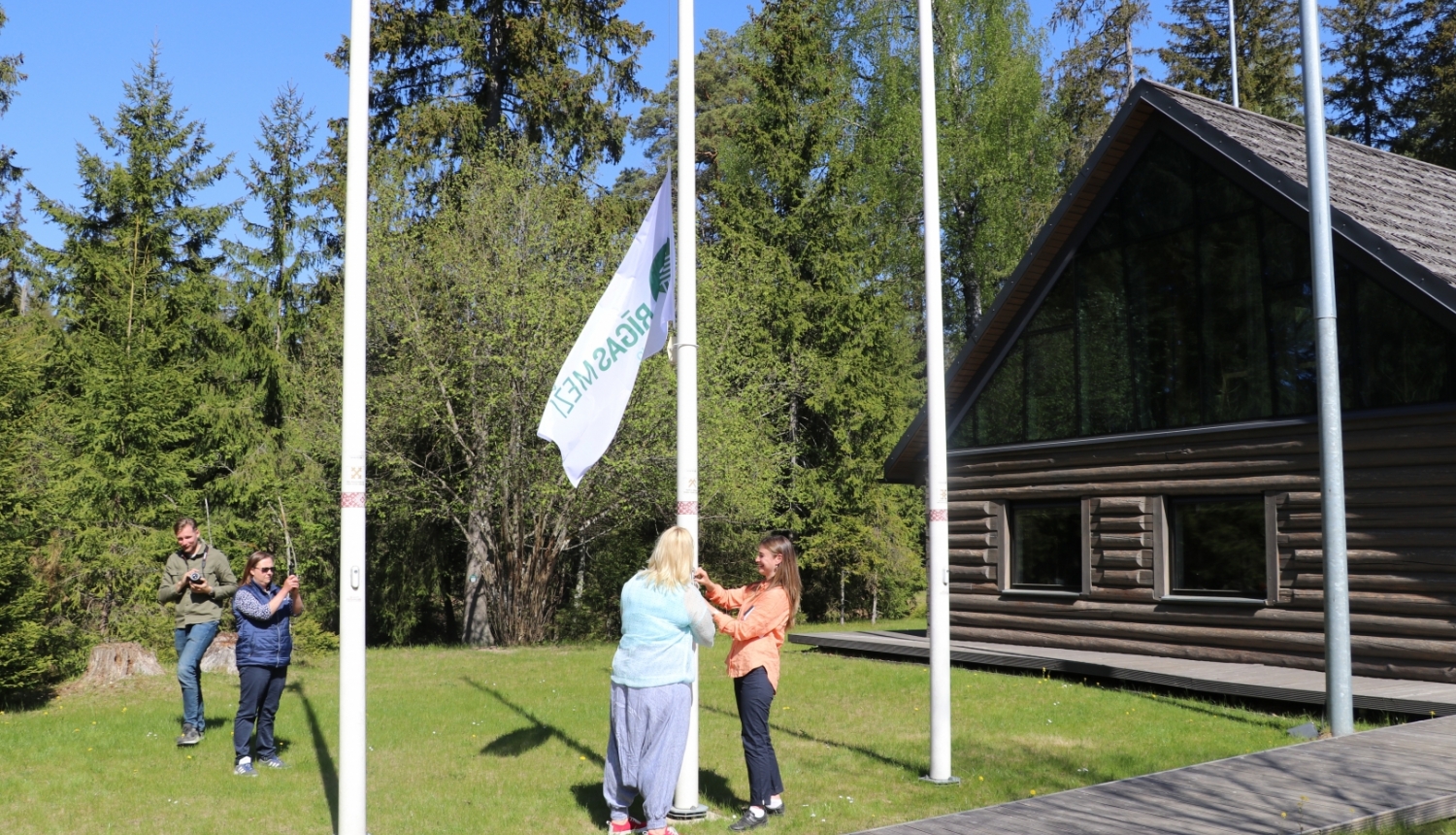 Ogres pievārtē atklāts SIA “Rīgas meži” Vides izglītības centrs